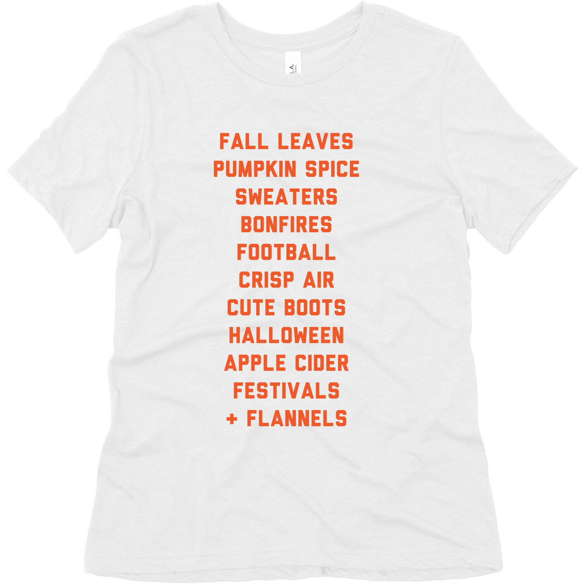 Fall Bucket List Women's Triblend Tee